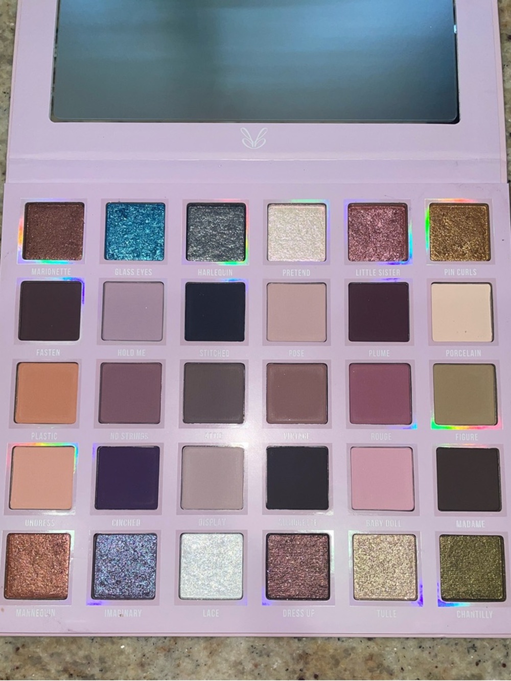 NEW The Dollhouse (updated version) Blend Bunny Cosmetics Eyeshadow Palette